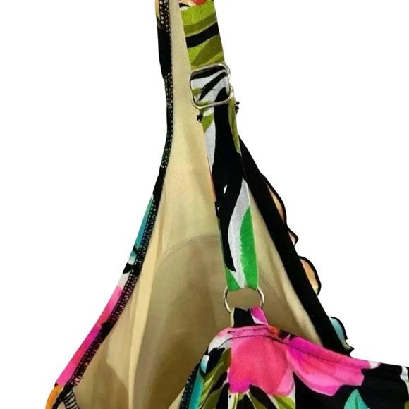 2/$30 Slimshaper 18 Missy One Piece Swimsuit with Swim Skirt Figure Flattering - Picture 5 of 7